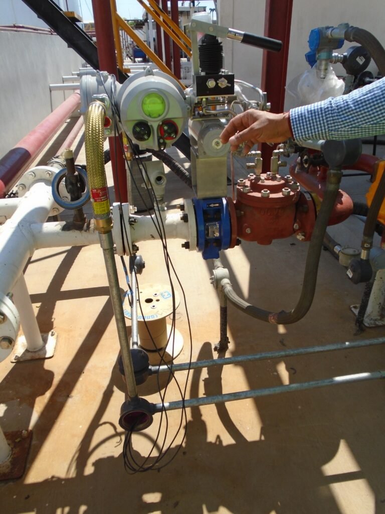 Inspección de operación y mantenimiento de una planta de almacenamiento