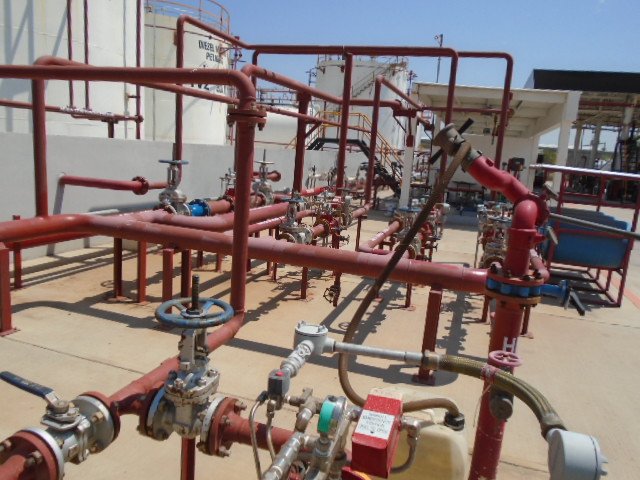 Inspección de operación y mantenimiento de una planta de almacenamiento