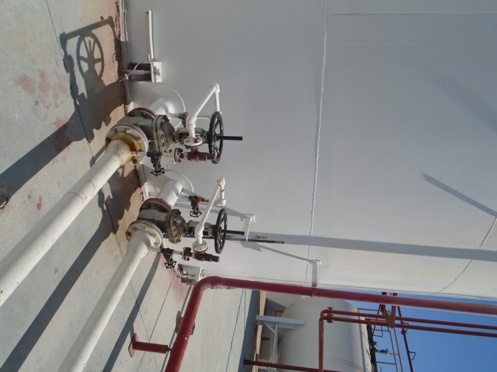 Inspección de operación y mantenimiento de una planta de almacenamiento