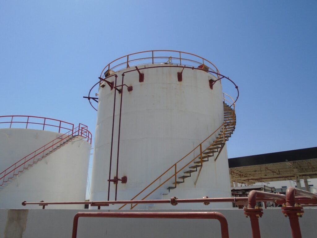Inspección de operación y mantenimiento de una planta de almacenamiento