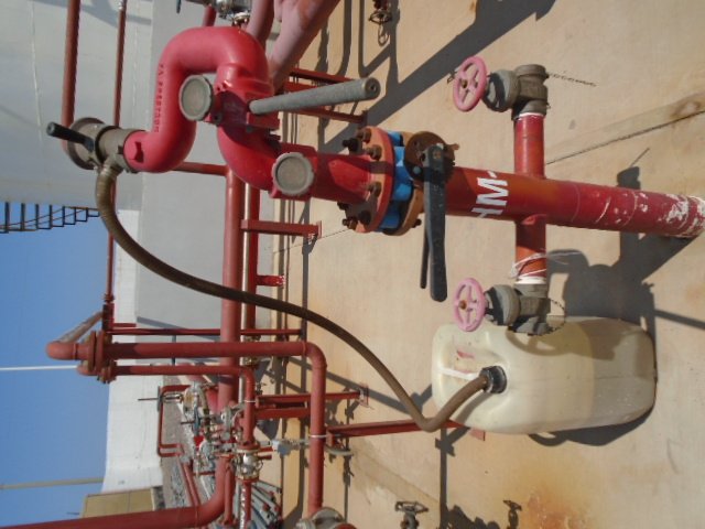 Inspección de operación y mantenimiento de una planta de almacenamiento