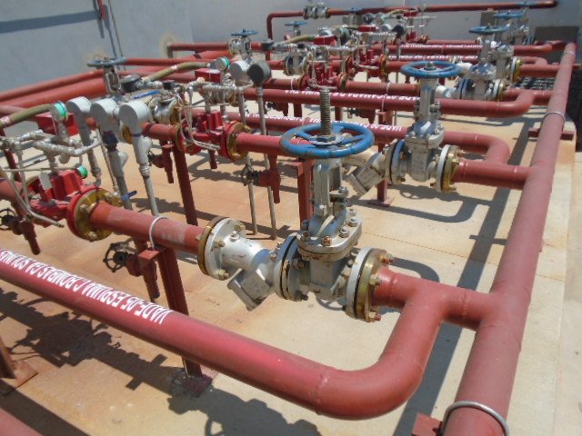 Inspección de operación y mantenimiento de una planta de almacenamiento